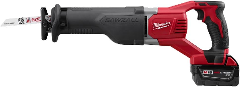 2621-20 M18 18V Lithium Ion Cordless Sawzall 3,000RPM Reciprocating Saw with Quik Lok Blade Clamp and All Metal Gearbox (Bare Tool)