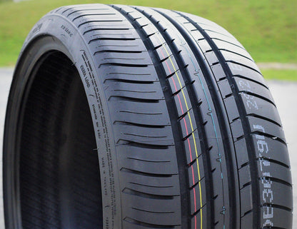 A set of four (four) 255/35R19 ZR 96Y XL full season performance tires fit: 2013 Audi A4 Quattro Premium Plus, 2009-14 Audi A4 base