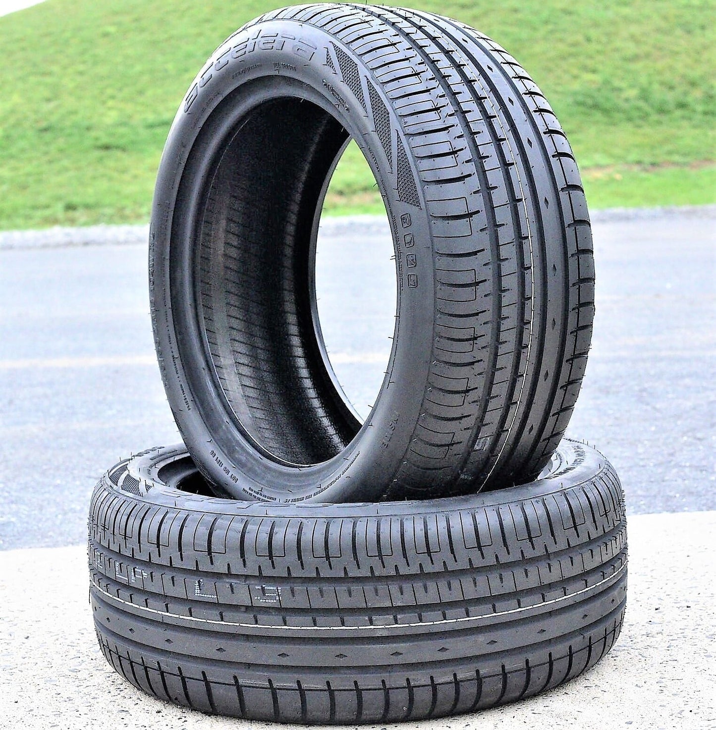 A set of four (four) 245/40R20 ZR 99Y XL A/S performance tires are available for: 2014-16 Chevrolet Impala LTZ, 2017-18 Chevrolet Impala LT