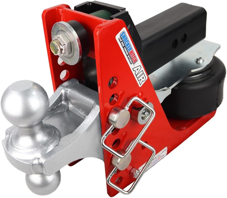 Air Hitch with Combo Ball Mount (2" & 2-5/16" Balls), Fits 2" Hitch - 12,000 lbs