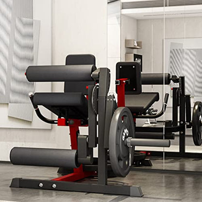 GMWD Leg Extension Machine and Curl, Lower Body Special Leg Machine, Adjustable Leg Exercise Bench