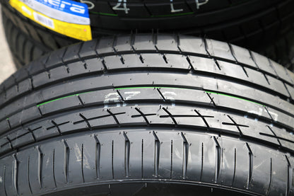 A set of four (four) 295/40R20 ZR 110Y XL A/S performance tires fit: 2013 Jeep Grand Cherokee SRT, 2007-10 Mercedes-Benz ML63 AMG base