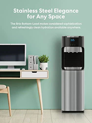Brio Bottom Loading Water Cooler Water Dispenser �� Essential Series - 3 Temperature Settings