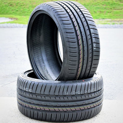 A set of four (four) 255/35R19 ZR 96Y XL full season performance tires fit: 2013 Audi A4 Quattro Premium Plus, 2009-14 Audi A4 base