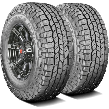 Pair of 2 (TWO) Cooper Discoverer AT3 XLT LT 285/60R20 125/122S E 10 Ply A/T All Terrain Tires