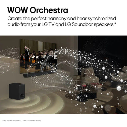 LG – 5.1.1-Channel S70TR Home Theater Soundbar with Wireless Subwoofer and Rear Speakers, Dolby Atmos, WOW Orchestra – Black