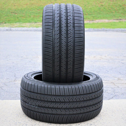 A set of 4 (4)265/35R20 99Y XL high-performance full-season tires for: 2015-23 Ford Mustang EcoBoost Premium, 2012-13 Audi A7 Quattro Base