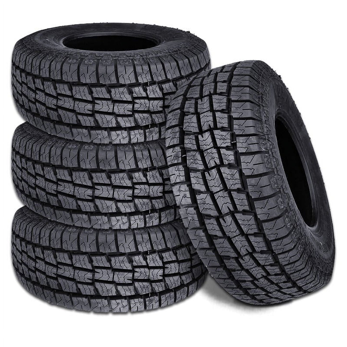 A set of 4 ATX2 LT 265/60R20 all-terrain tires load range E, 10 layers LHSTATX2060020/265/60/20/2656020 suitable for: 2021-23 Chevrolet Silverado 1500 LT Trail Boss, 2015-19 Chevrolet Silverado 2500 HD High Country