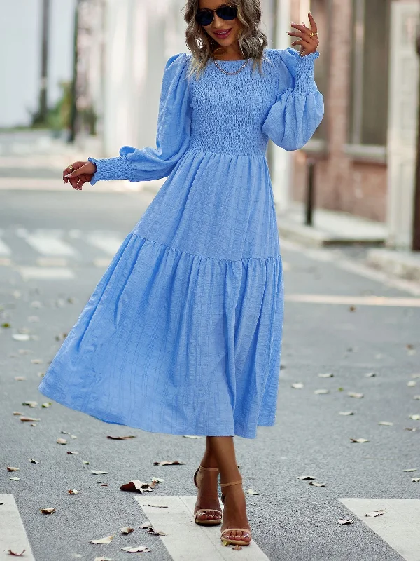 Clothing that’s as bold as you are FashionSierra - Bohemia A-line Solid Lantern Sleeve Maxi Dress Clothing that’s as bold as you are FashionSierra - Bohemia A-line Solid Lantern Sleeve Maxi Dress