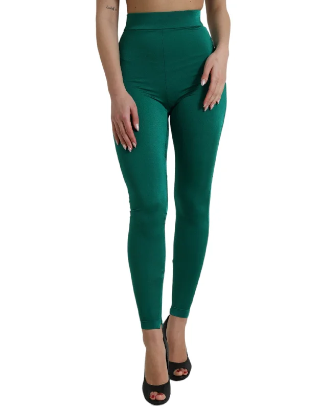 Refresh your wardrobe with high-quality women’s fashion Dolce & Gabbana Nylon Stretch Slim Leggings Women's Pants Refresh your wardrobe with high-quality women’s fashion Dolce & Gabbana Nylon Stretch Slim Leggings Women's Pants