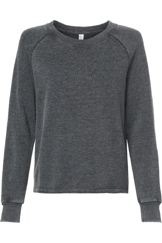 Women’s fashion that reflects your personality   Alternative Womens Lazy Day Mineral Wash French Terry Sweatshirt