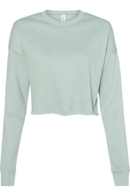 Feminine and fashionable clothing for every wardrobe   BELLA + CANVAS Women´s Crop Crew Fleece
