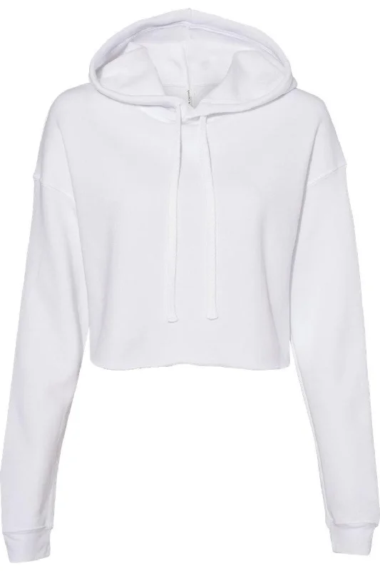 Clothing that’s as bold as you are   BELLA + CANVAS Women´s Crop Fleece Hoodie
