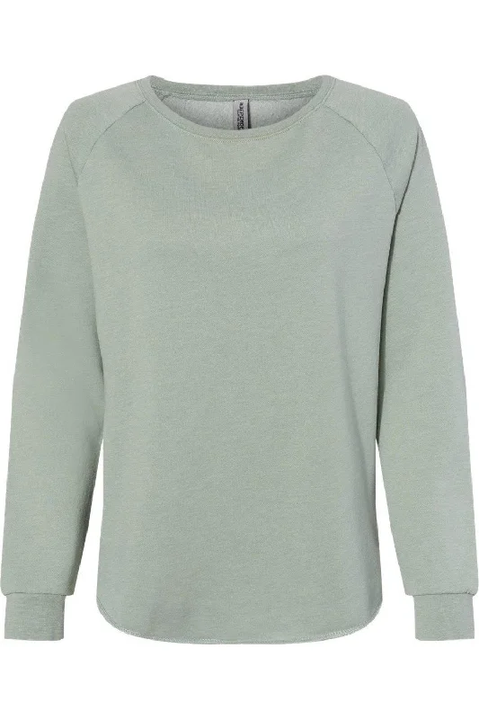 Curated collections of sophisticated women’s wear Independent Trading Co. Women´s California Wave Wash Crewneck Sweatshirt Curated collections of sophisticated women’s wear Independent Trading Co. Women´s California Wave Wash Crewneck Sweatshirt