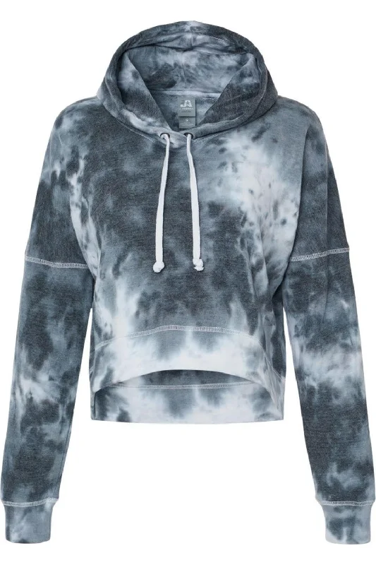 Casual yet chic women’s outfits for work or play   J. America Women´s Crop Hooded Sweatshirt
