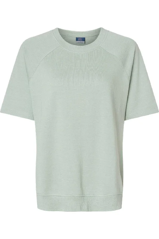 Essential women’s clothing for every season   MV Sport Women´s French Terry Short Sleeve Crewneck Pullover