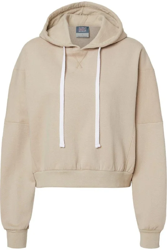 Refresh your closet with chic and comfy styles MV Sport Women´s Sueded Fleece Crop Hooded Sweatshirt Refresh your closet with chic and comfy styles MV Sport Women´s Sueded Fleece Crop Hooded Sweatshirt