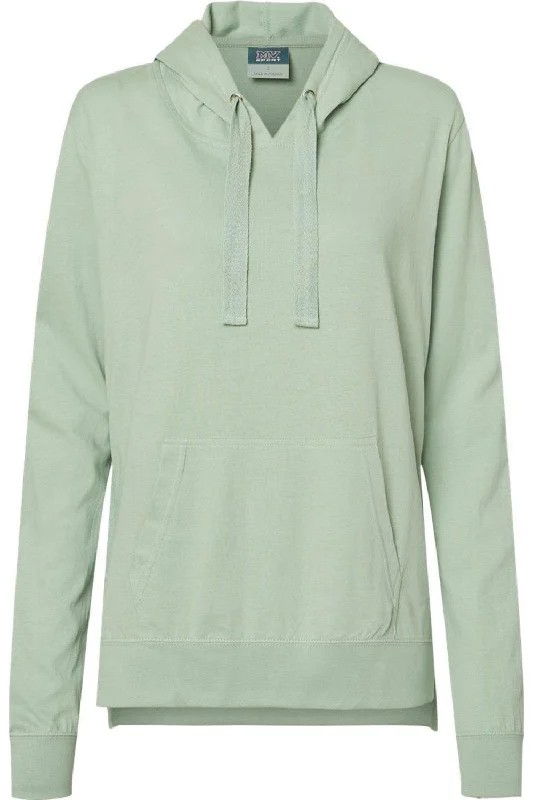 Elevate your look with premium women’s wear   MV Sport Women´s Sueded Jersey Hooded Sweatshirt