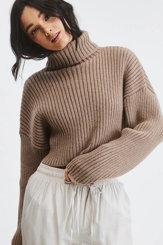 Versatile fashion for every type of woman About That Cozy Life Turtleneck Knit Sweater - Large - Final Sale Versatile fashion for every type of woman About That Cozy Life Turtleneck Knit Sweater - Large - Final Sale