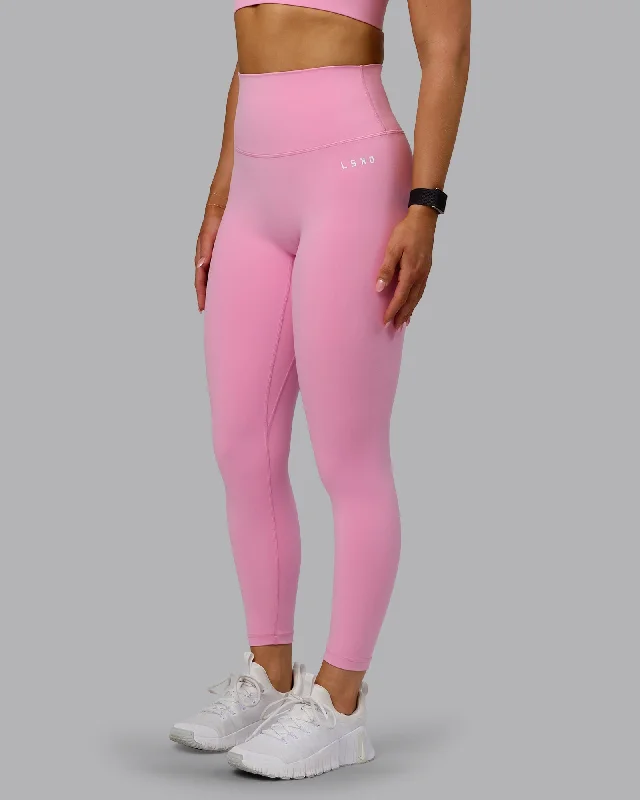 Curated collections of sophisticated women’s wear   Base 2.0 7/8 Length Leggings - Bubblegum