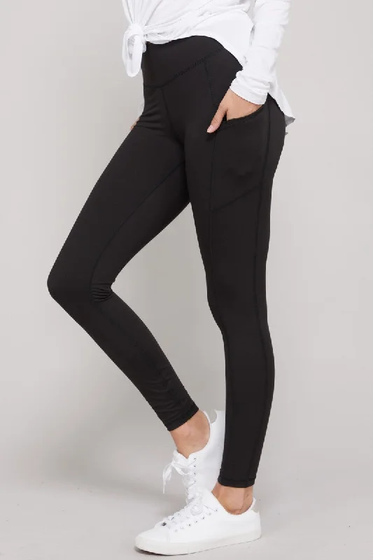 Modern fashion pieces designed for all women   Rae Mode Leggings w/pockets in Black