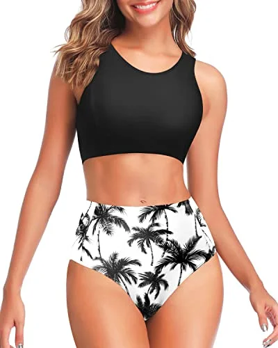 Sustainable fashion for stylish women Sporty Two Piece Bikini Set for Teen Girls High Waisted Swimsuits Sustainable fashion for stylish women Sporty Two Piece Bikini Set for Teen Girls High Waisted Swimsuits