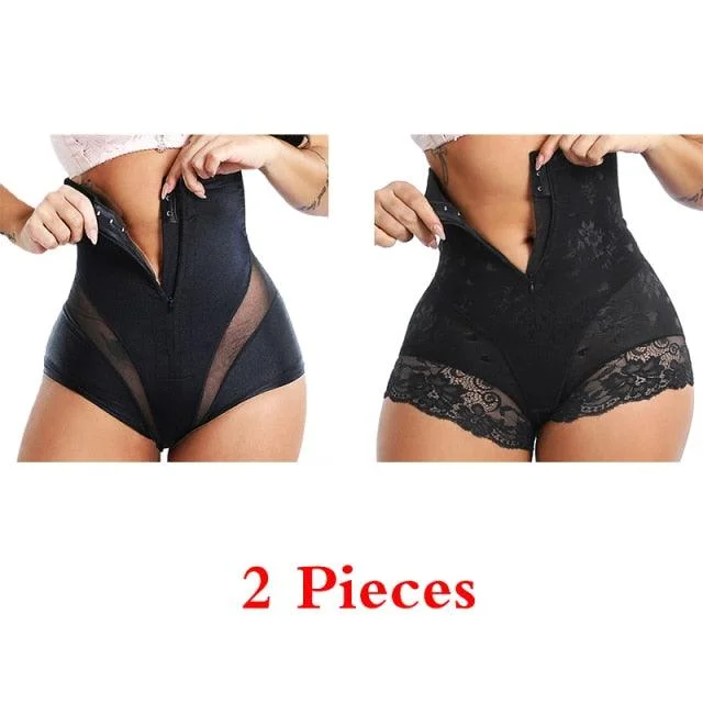 lace mesh-zipper
